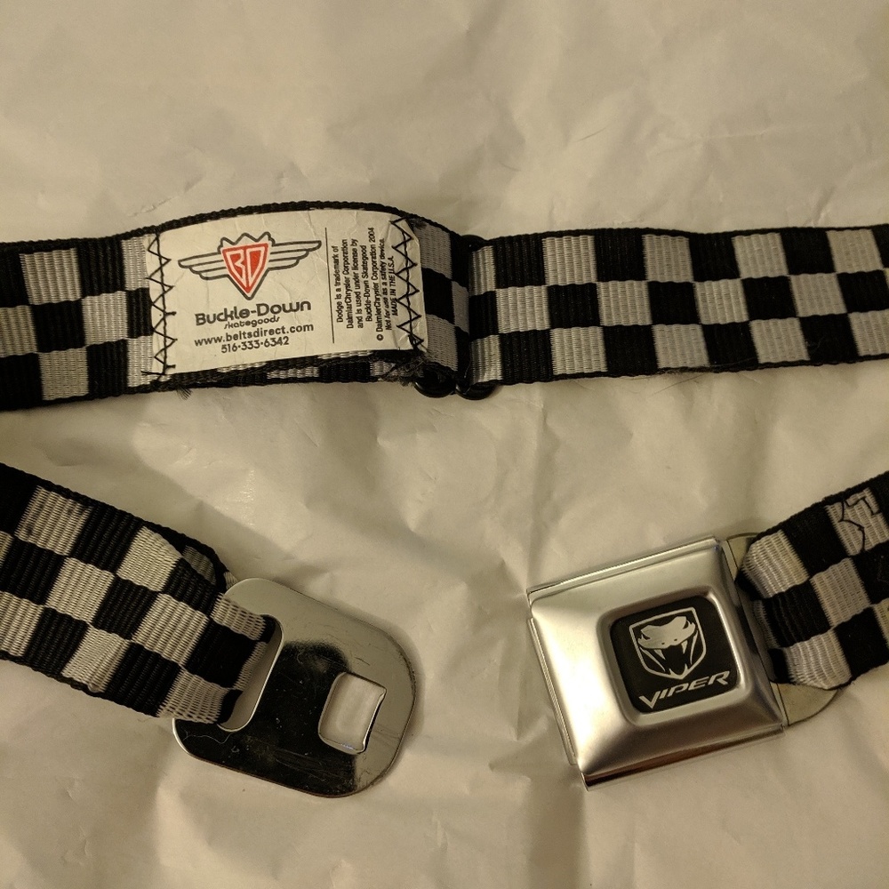 Viper seatbelt belt